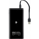 Power Bank - Повербанк 2Е 10000mAh, DC 5V, USB-2.1A, MicroUSB, Light. Inp, Allum, black (2E-PB1010A-BLACK)