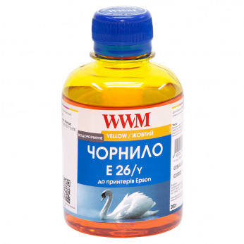 Чорнило WWM E26 Yellow для Epson 200г (E26/Y) водорозчинне