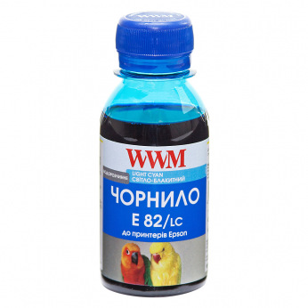 Чорнило WWM E82 Light Cyan для Epson 100г (E82/LC-2) водорозчинне