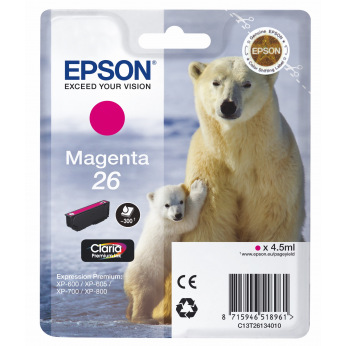 Картриджи для Epson Expression Premium XP-820 Magenta C13T26334010