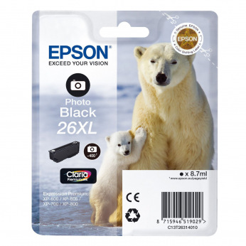 Картриджи для Epson Expression Premium XP-710 Photo Black C13T26314010