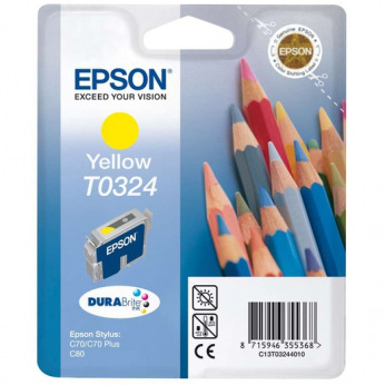 Картриджі для принтера для Epson Stylus C82 Yellow C13T03244010