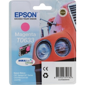 Картриджи для Epson Stylus C67 Photo Edition Magenta C13T06334A