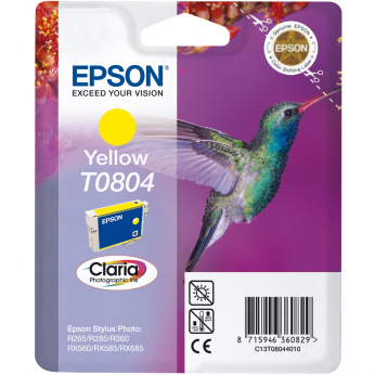 Картриджи для Epson Stylus Photo R265 Yellow C13T08044010