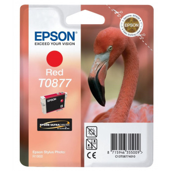 Картриджі для принтера для Epson T0877 Red C13T08774010 Red C13T08774010