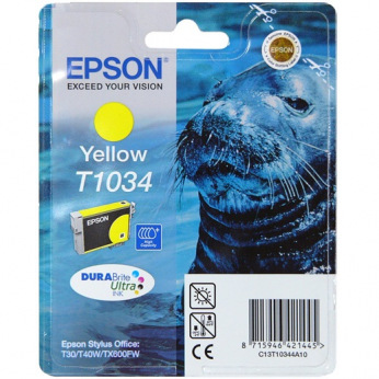 Картриджи для Epson Stylus Office TX510FN Yellow C13T10344A10