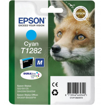 Картриджи для Epson Stylus SX125 Cyan C13T12824011