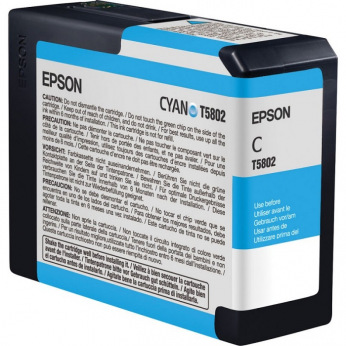 Картриджі для принтера для Epson T5802 Cyan C13T580200 Cyan C13T580200