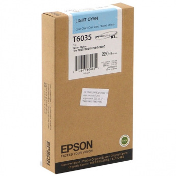 Картриджи для Epson Stylus Pro 7800 Light Cyan C13T603500