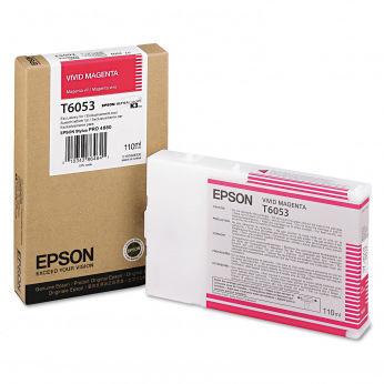 Картриджі для принтера для Epson T6053 Vivid Magenta C13T605300 Vivid Magenta C13T605300