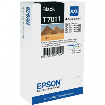 Картриджі для принтера для Epson WorkForce Pro WP-4535DWF Black C13T70114010