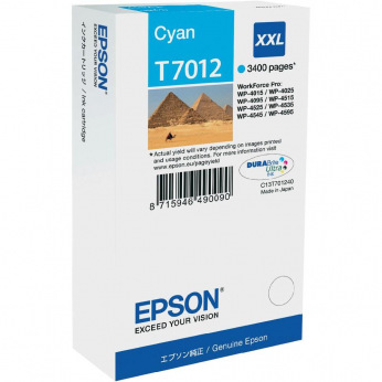 Картриджі для принтера для Epson WorkForce Pro WP-4535DWF Cyan C13T70124010