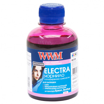 Чернила WWM ELECTRA Light Magenta для Epson 200г (EU/LM) водорастворимые