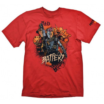 Футболка COD "Black Ops 4 T-Shirt Battery Red", размер XL (GE6301XL)