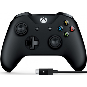 Геймпад Microsoft Xbox One Controller + USB Cable for Windows (4N6-00002)