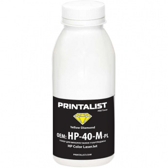 Тонер PRINTALIST HP CLJ универсальный 40г Yellow (HP-40-Y-PL)