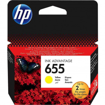 Картридж HP 655 Yellow (CZ112AE)