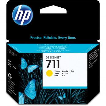 Картридж HP 711 Yellow (CZ132A)