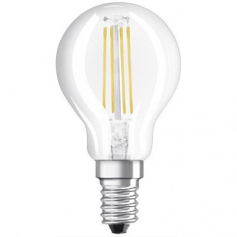 Лампа світлодіодна OSRAM LED VALUE E14 4-40W 2700K 220V P45 FILAMENT (4058075819696)