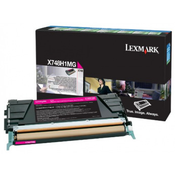 Картриджі для принтера для Lexmark X748dte Magenta X748H3MG