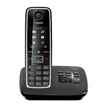 Радиотелефон Siemens DECT Gigaset C530A Black (S30852H2532S301)