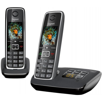 Радиотелефон Siemens DECT Gigaset C530A DUO Black (L36852H2532S301)