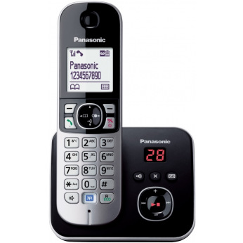 Радиотелефон DECT Panasonic KX-TG6821UAB Black (KX-TG6821UAB)