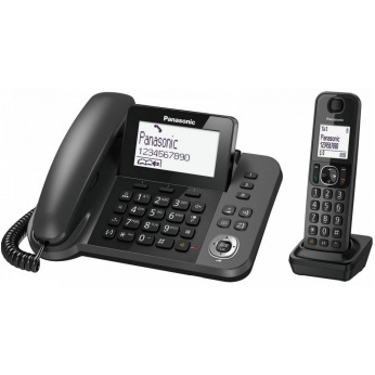 Радіотелефон DECT Panasonic KX-TGF320UCM Black (KX-TGF320UCM)