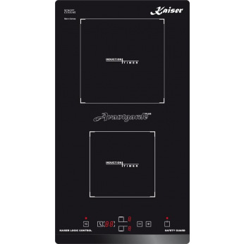 Варочная поверхность Kaiser встраиваемая индукционная - домино/275мм/индукция/2 конф/сенсор/черный (KCT3426FIAVANT)