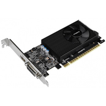 Вiдеокарта Gigabyte GeForce GT730 2GB DDR5 64bit DVI-HDMI low profile (GV-N730D5-2GL)