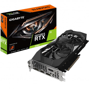 Відеокарта Gigabyte GeForce RTX2060 WINDFORCE 6G (GV-N2060WF2-6GD)