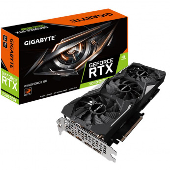 Відеокарта Gigabyte GeForce RTX2080 SUPER 8GB DDR6 256bit DPx3-HDMI WINDFORCE (GV-N208SWF3-8GD)