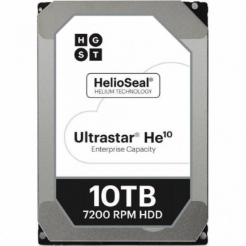 Жесткий диск WD Ultrastar 3.5" SAS 3.0 10TB 7200 256MB DC HC510 (HUH721010AL5204)