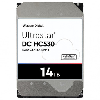 Жорсткий диск WD 3.5" SAS 3.0 14TB 7200 512MB Ultrastar DC HC530 (WUH721414AL5204)