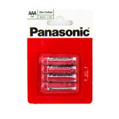 Батарейка Panasonic RED ZINK R03 BLI 4 ZINK-CARBON (R03REL/4BP)