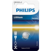 Батарейка Philips Lithium CR 1220  BLI 1 (CR1220/00B)