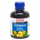 Чернила WWM E07 Black для Epson 200г (E07/B) водорастворимые