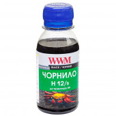 Чорнило WWM H12 Black для HP 100г (H12/B-2) водорозчинне