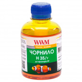 Чернила для СНПЧ WWM H35 Yellow для HP 200г (H35/Y) водорастворимые