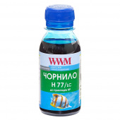 Чорнило WWM H77 Light Cyan для HP 100г (H77/LC-2) водорозчинне