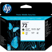 HP 72 Печатающая головка Matte black, Yellow (C9384A)