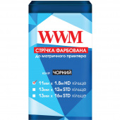 Лента красящая WWM 11мм х 1.8м HD кольцо Refill Black (R11.1.8H)