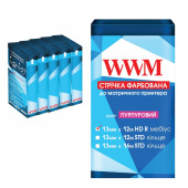 Стрічка фарбуюча WWM 13мм х 12м HD правий Refill Purple (R13.12HPR5) 5шт