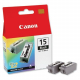 Canon BCI-15C Twin Pack Black 8190A002