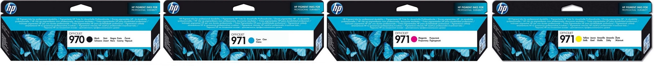 Картриджи hp 970 hp 971 для HP OfficeJet Pro X551dw. Купить комплект оригинальных картриджей.