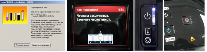 Заправка картриджа Canon PGI 450