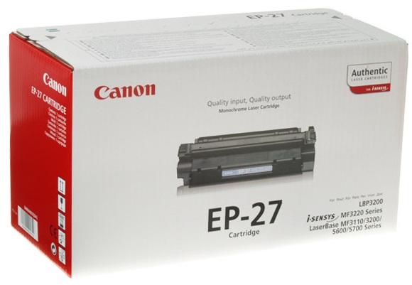 Картриджи Canon EP-27 для Canon i-Sensys MF3110 Купить комплект картриджей.