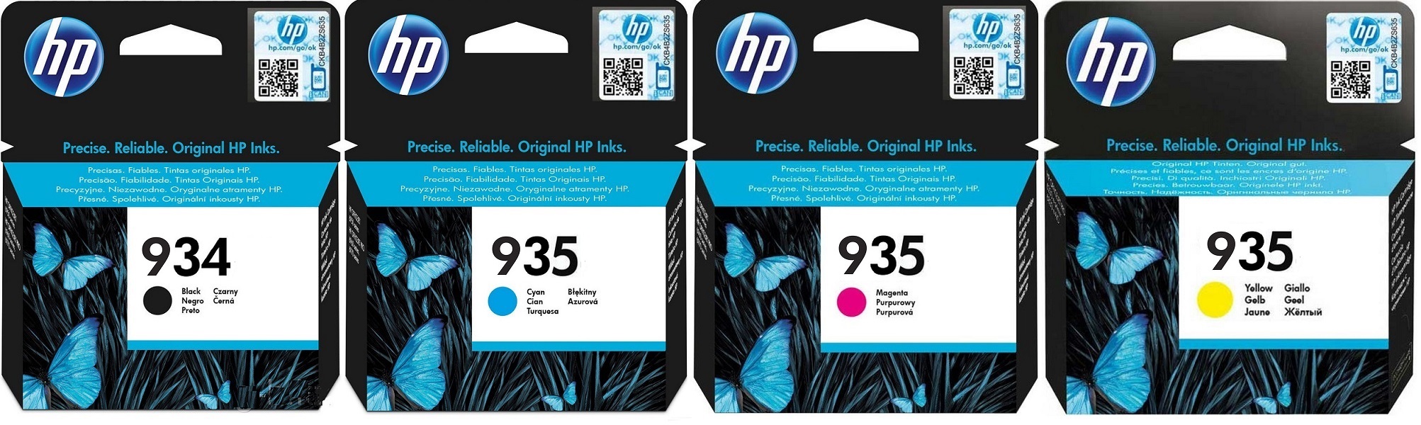 Картриджи hp 934, hp 935 для HP Officejet Pro 6830. Купить комплект оригинальных картриджей.