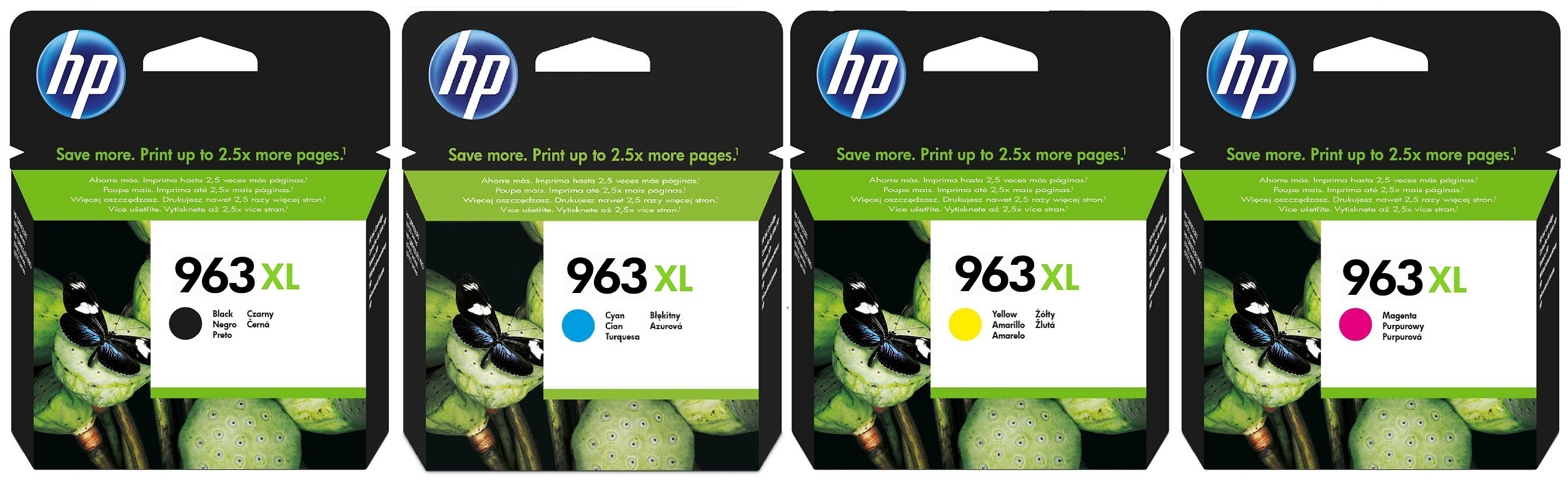 Картриджи hp 963xl для HP Officejet Pro 9010. Купить комплект оригинальных картриджей.