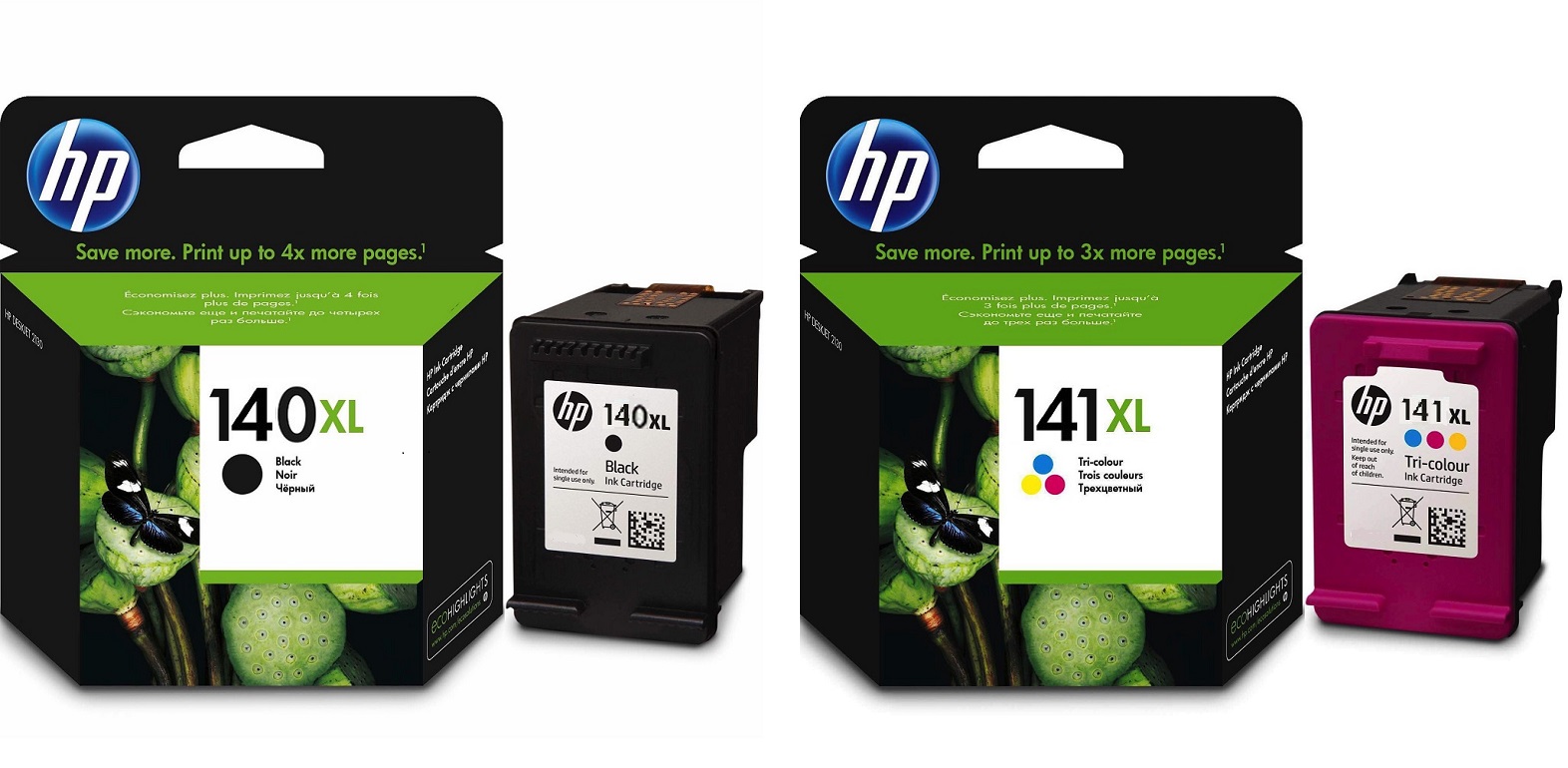 Картриджи hp 140XL hp 141XL для HP Photosmart C5200. Купить комплект оригинальных чернил.